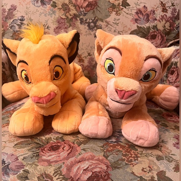 NWOT Simba and Nala Plushies - Picture 1 of 5